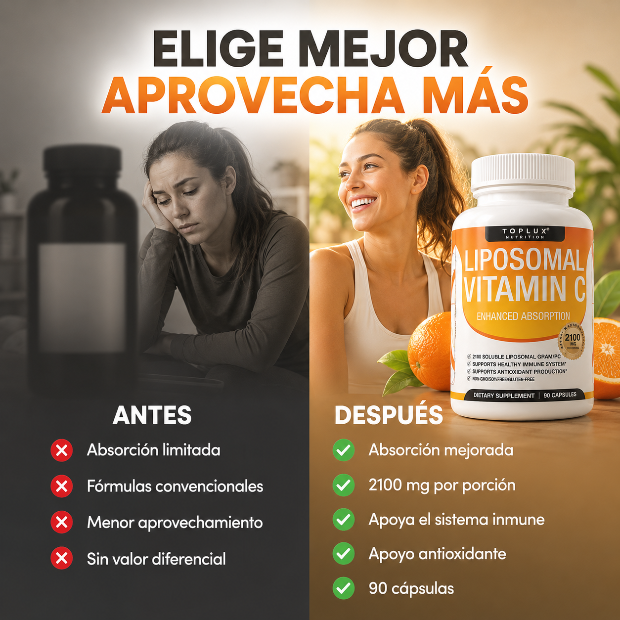 Vitamina C Liposomal Alta Absorción