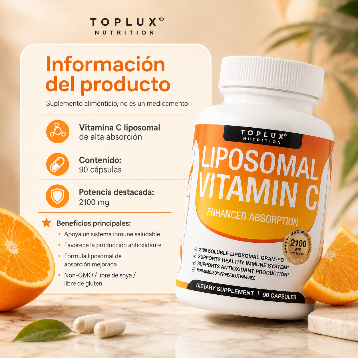 Vitamina C Liposomal Alta Absorción