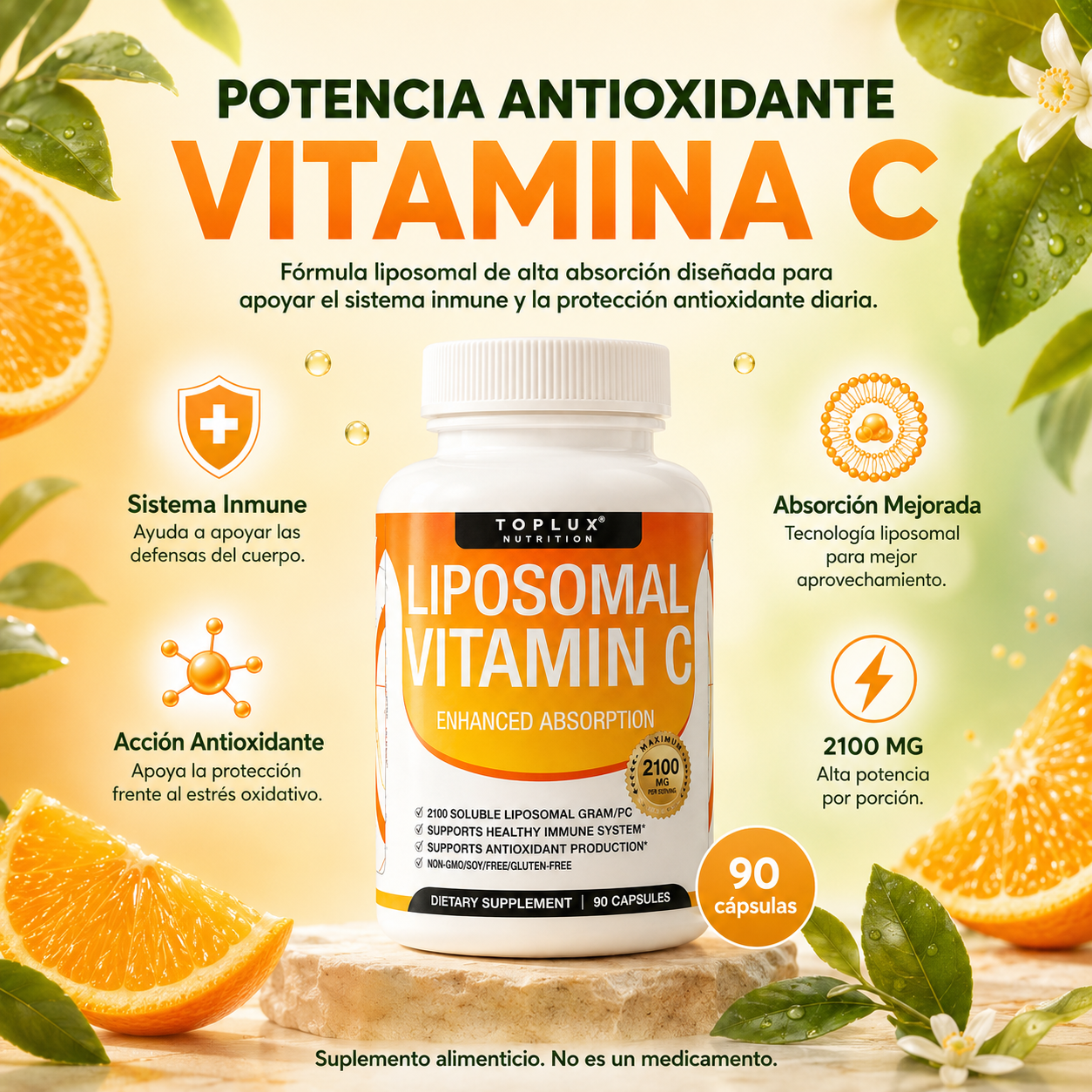 Vitamina C Liposomal Alta Absorción