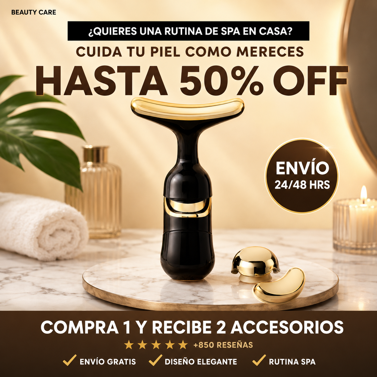Masajeador Facial 3 en 1